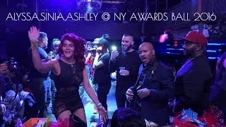 ALYSSA,SINIA,ASHLEY @ NY AWARDS BALL 2016