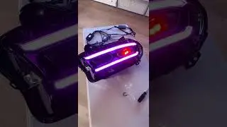 Как установить RGB-ленту на фары Dodge Charger #dodge #hellcat #srt #mopar #charger
