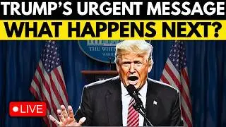 Donald Trump LIVE: Trump's Urgent Announcement | US-Iran Tensions LIVE | US News LIVE