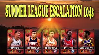 THE SUMMER LEAGUE 104s ARE HERE BUT CAN THEY PLAY ? NBA LIVE MOBILE ! NBA LIVE !