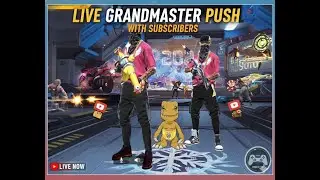 Telugu freefire grandmaster rank pushing with subscribers