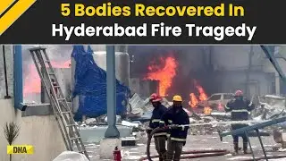 Hyderabad News: Massive Fire Erupts In Hyderabad, Five Bodies Found; Authorities Probe Incident