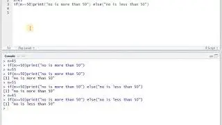 4R. If else in R