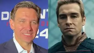 DeSantis channeling Homelander from 