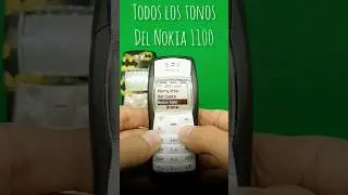 &iquest;Recuerdas todos los tonos del Nokia 1100? Entra al v&iacute;deo completo para disfrutarlos #retro #nokia