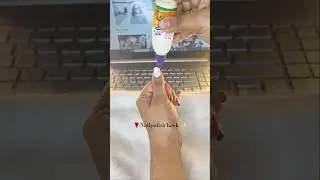 Nail Polish Hack 😳 Viral Peel-Off Nail Polish tips #ytshorts #nailpolish #fevicol #hack #diy #trend