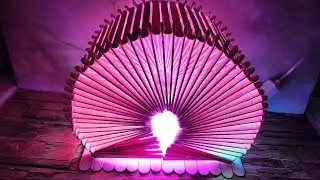 How To Make Pop Stick Lamp | M3 Creator
