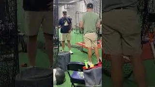 Charlie Culberson gives batting practice to Professional Golfer, Chris Kirk&rsquo;s Son #bravescountry