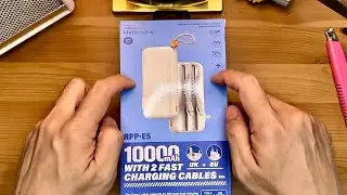 Remax Power Bank RPP-E5 Unboxing | asmr.anson
