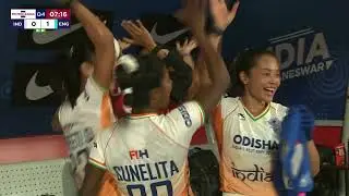 FIH Pro League 2024-25 | Match Highlights IND vs ENG  ( W ) | Match 2 |