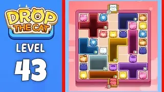 Drop The Cat level 43 solution