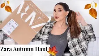 Zara Transitional Autumn Winter Try-On Haul