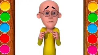 How to draw Motu Patlu cartoon easy step by step  🧟&zwj;♂️ Patlu cartoon drawing 😎 Artwork ❤️❤️
