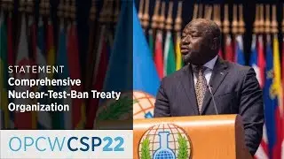 Statement by Comprehensive Nuclear-Test-Ban Treaty Organization at CSP-22