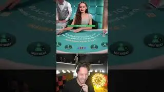 College student flirting with a Dealer and wins $16000 on Blackjack! 💰
