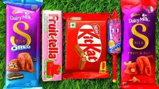 Satisfying video asmr unboxing Giant Rainbow lollipop candy with yummy sweets cutting ASMR