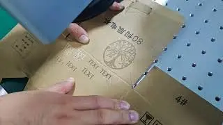 [AK] Laser Marking on Cardboard Box/Carton - Shine AccTek&nbsp;Machinery&nbsp;China