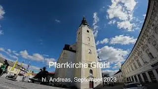 Pfarrkirche Gf&ouml;hl hl. Andreas, September 2023