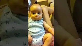 7 weeks old sudah ngoceh atau cooing #mixedmarried #baby#australia #sydney