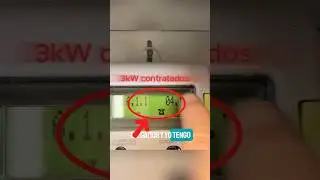 C&oacute;mo ver la potencia m&aacute;xima usada... en el contador