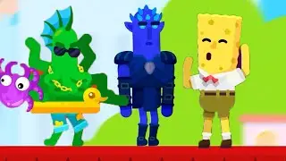 Bowmasters Ultimate New Update Characters - Big O Gubka (SpongeBob) Night Walker Tournament