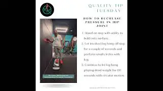 How to Decrease Pressure in Hip Joint