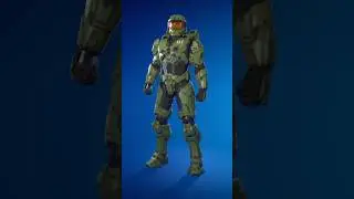 REVIEW MASTER CHIEF | Teste r&aacute;pido de skin Fortnite. #halo #masterchief #fortnite #skin #xbox