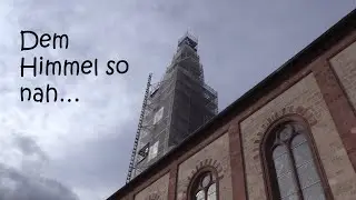 Dem Himmel so nah... - Blick vom Kirchturm &uuml;ber Heddesheim