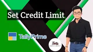 How to set credit limit in tally prime for a party ledger // Aniket Education Hindi.