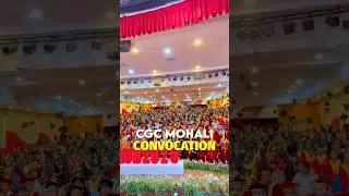 Graduation by CGC Mohali | convocation 2025 #cgc #cgcjhanjeri #cgcmohali #chandigarhgroupofcolleges