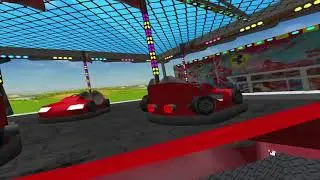 RollerCoaster Tycoon 3 Custom Ride DOWNLOAD (Crazy Time 2 Bumper Cars) RCT3 Custom Scenery