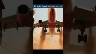 How Seat 11A Helped a Man Survive the Deadly Air India Plane Crash #shorts #realstories