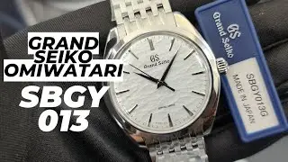 [4K] Grand Seiko Elegance Collection Manual Winding Spring Drive Omiwatari SBGY013