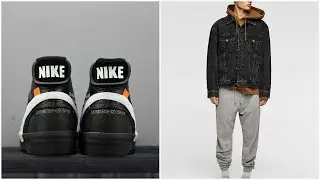 HOW TO STYLE NIKE x OFF-WHITE BLAZERS BLACK 2.0 | Grim Reapers | Lookbook | Daniel Simmons