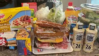 Shop with me at the Military Commissary and then the Haul!!