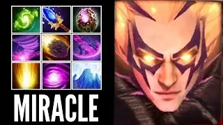 Miracle- Invoker Pro Sunstrike and Combo Plays Epic 9k MMR 7.00 Gameplay Dota 2