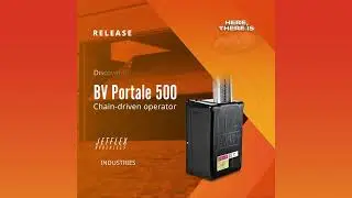 BV Portale 500 - A new chain-driven gate operator of the Celtron line