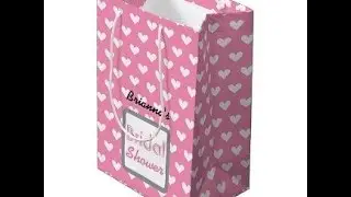 Bridal Shower Party Decorations with Pink Theme from Jaclinart