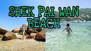 One of Lamma Island best beaches | SHEK PAI WAN  BEACH | 石排湾 | Hongkong |
