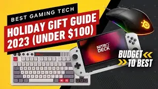 The Best Gaming Tech (Under $100) Holiday Gift Guide 2023 - Budget to Best