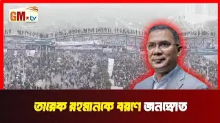 তারেক রহমানকে বরণে জনস্রোত থামছে না | Tarique Rahman Return to Bangladesh&nbsp; || GM Television
