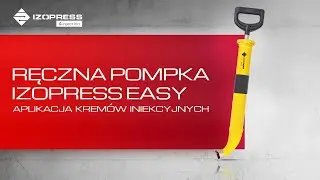 Aplikacja krem&oacute;w iniekcyjnych pompką ręczna Izopress Easy IZOSERVICE