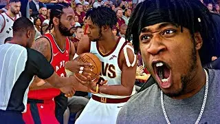 THE REFS HAD TO BREAK UP KAWHI AND CAM FIGHT! LAST GAME IN A CRAZY RIVALRY! - NBA 2K19 MyCAREER