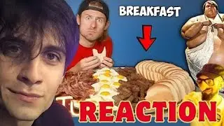 BLUR e MARZA REACTION a cosa MANGIA L UOMO pi&ugrave; PESANTE del MONDO