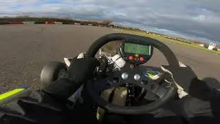 Can a total novice do a sub 40 second lap at Lydd Kart Circuit in an ancient Fullerton Rotax kart?