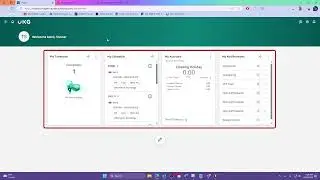 UKG PRO - Home Page Navigation