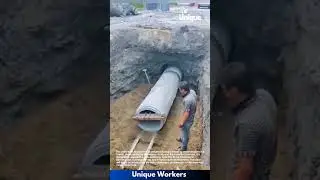Concrete pipe installation: building underground infrastructure