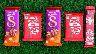 asmr​Satisfying Video Unboxing GIANT KitKat Candy with Yummy Sweets Cutting ASMR