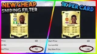 FIFA 17 | INSANE NEW SNIPING FILTERS | HUGE PROFIT TRADING METHODS *CHEAP TRADING*