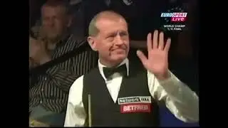 Steve Davis Perfect 128 Century Snooker Break vs Neil Robertson. 2010 World Snooker Championship.